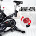 Powertrain RX-900 Exercise Spin Bike Cardio Cycling - Silver Image 8 thumbnail