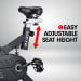 Powertrain RX-200 Exercise Spin Bike Cardio Cycling - Black Image 4 thumbnail