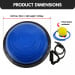 Powertrain Fitness Yoga Ball Home Gym Workout Balance Trainer - Blue Image 6 thumbnail