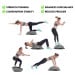 Powertrain Fitness Yoga Ball Home Gym Workout Balance Trainer - Grey Image 6 thumbnail