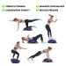 Powertrain Fitness Yoga Ball Home Gym Workout Balance Trainer - Purple Image 5 thumbnail