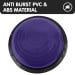 Powertrain Fitness Yoga Ball Home Gym Workout Balance Trainer - Purple Image 6 thumbnail