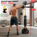 Powertrain Freestanding Boxing Trainer 5 in 1 Reflex Training System Image 6 thumbnail