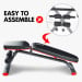 Powertrain Home Gym Bench Adjustable Flat Incline Decline FID Image 9 thumbnail