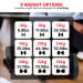Powertrain Eon 36kg Dial-Up Adjustable Dumbbell Home Gym Weights Image 10 thumbnail