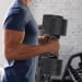 Powertrain Eon 2 x 36kg Dial-Up Adjustable Dumbbell Home Gym Weights Image 9 thumbnail