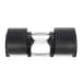 Powertrain Eon 2 x 36kg Dial-Up Adjustable Dumbbell Home Gym Weights Image 3 thumbnail