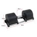 Powertrain Eon 2 x 45kg Adjustable Dumbbells w/ Stand Heavy-Duty Storage Rack Home Gym 9 Strength Training Equipment Image 5 thumbnail