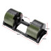 Powertrain Eon 45kg Adjustable Dumbbell Fast Dial Selector 5-45kg Home Gym Strength Training Free Weight - Green Image 6 thumbnail