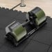 Powertrain Eon 45kg Adjustable Dumbbell Fast Dial Selector 5-45kg Home Gym Strength Training Free Weight - Green Image 12 thumbnail