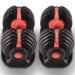 Powertrain 48kg Adjustable Dumbbells 15-in-1 Home Gym Weights  Red Image 10 thumbnail