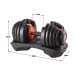 Powertrain 48kg Adjustable Dumbbells with Dumbbell Stand  Red Image 4 thumbnail