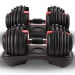 Powertrain 48kg Adjustable Dumbbells with Dumbbell Stand  Red Image 10 thumbnail