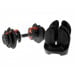 Powertrain 2x 24kg Adjustable Dumbbells Home Gym Weights with Stand Image 5 thumbnail