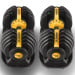 Powertrain 2x 24kg Gold Home Gym Adjustable Dumbbells Weights Image 9 thumbnail