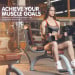 Powertrain 2x 40kg Adjustable Dumbbell Home Gym Weights Image 3 thumbnail
