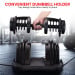 Powertrain 80kg Gen3 Adjustable Dumbbell Home Gym Weights Image 5 thumbnail