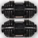 Powertrain 80kg Gen3 Adjustable Dumbbell Home Gym Weights Image 9 thumbnail