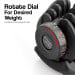 Powertrain 2x 40kg Adjustable Dumbbell Home Gym Weights Image 7 thumbnail