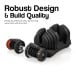 Powertrain 2x 40kg Adjustable Dumbbell Home Gym Weights Image 5 thumbnail