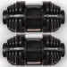 Powertrain 80kg Gen3 Adjustable Dumbbell Home Gym Weights with Stand Image 13 thumbnail