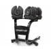 80kg Adjustable Dumbbells Set with Stand by Powertrain thumbnail