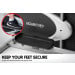 Powertrain 5-in-1 Elliptical Cross Trainer Bike with Dumbbells Image 6 thumbnail