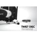 Powertrain 6-in-1 Elliptical Cross Trainer Bike with Weights and Twist Disc Image 4 thumbnail