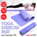 Powertrain Eco-Friendly TPE Pilates Exercise Yoga Mat 8mm - Light Purple Image 3 thumbnail