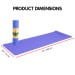 Powertrain Eco-Friendly TPE Pilates Exercise Yoga Mat 8mm - Light Purple Image 2 thumbnail