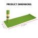 Powertrain TPE Pilates Exercise Yoga Mat 8mm - Green Image 2 thumbnail
