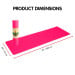 Powertrain Eco-Friendly TPE Pilates Exercise Yoga Mat 8mm - Pink Image 3 thumbnail