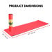 Powertrain Eco-Friendly TPE Pilates Exercise Yoga Mat 8mm - Red Image 2 thumbnail