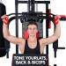 Powertrain Multi Station Home Gym with 165lb Weights and Punching Bag Image 7 thumbnail