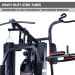 Powertrain Multi Station Home Gym 158lb Weights Punching Bag Image 6 thumbnail