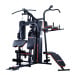 Powertrain Multi Station Home Gym 150lbs Weights Punching Bag Image 3 thumbnail