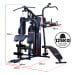 Powertrain Multi Station Home Gym 150lbs Weights Punching Bag Image 5 thumbnail
