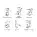 Powertrain Multi Station Home Gym with 45kg Weights & Preacher Curl Pad Image 8 thumbnail