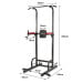 Powertrain J06 Multi-Function Power Tower Pull Up Chin Up Dip Station Heavy Duty Home Gym Strength Training Equipment Image 3 thumbnail