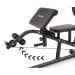 Powertrain Multi Station Home Gym with 68kg Weights Preacher Curl Pad Image 10 thumbnail
