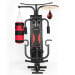 Powertrain Home Gym Multi Station with 110lb Weights, Boxing Punching Bag, and Speed Bag Image 4 thumbnail