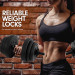 Powertrain 20kg Home Gym Adjustable Dumbbell and Barbell Set - Black Image 3 thumbnail