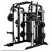 Powertrain 938B Multi-Function Gym Station Smith Machine & Dual Weight Stack Image 2 thumbnail
