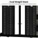 Powertrain 938B Multi-Function Gym Station Smith Machine & Dual Weight Stack Image 7 thumbnail