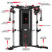 Powertrain Home Gym Station Functional Trainer Cable Power Rack 136kg Weight Stack Image 4 thumbnail