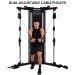 Powertrain Home Gym Station Functional Trainer Cable Power Rack 136kg Weight Stack Image 7 thumbnail