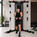 Powertrain Home Gym Station Functional Trainer Cable Power Rack 136kg Weight Stack Image 15 thumbnail