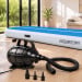 Powertrain 3m x 1m Air Track 20cm Thick Gymnastics Exercise Tumbling Mat in Blue White with Electric Pump Image 15 thumbnail
