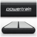Powertrain 3m x 1m Inflatable Air Track 20cm Thick Gymnastics Exercise Tumbling Mat in Grey Black with Electric Pump Image 5 thumbnail