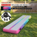 Powertrain 3m x 1m Inflatable Air Track 20cm Thick Gymnastics Exercise Tumbling Mat in Rainbow with Electric Pump thumbnail